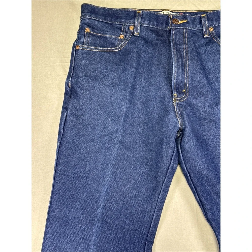 Levi's 517 Boot Cut Jeans 517 Dark wash Denim Men's 36 x 29 Y2K